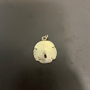 Sand dollar necklace pendent